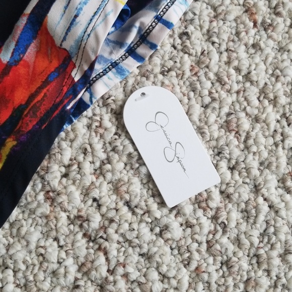 Artistic Print Mini Dress - Picture 4 of 5